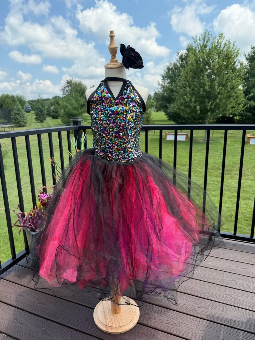 A Wish Come True Houdini Dance Costume Set IMC Shortall + XL2C Tutu & Headpiece